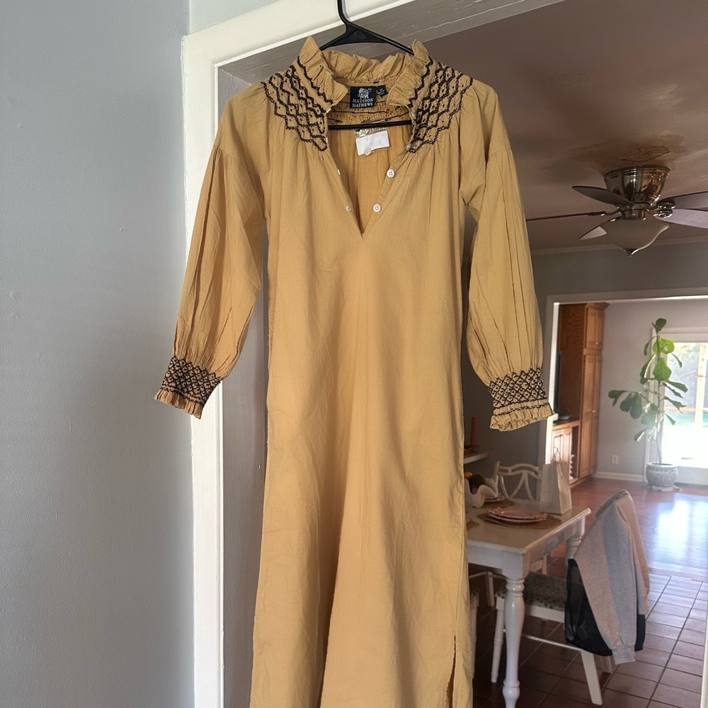 The remy smocked dress - Madison Mathews